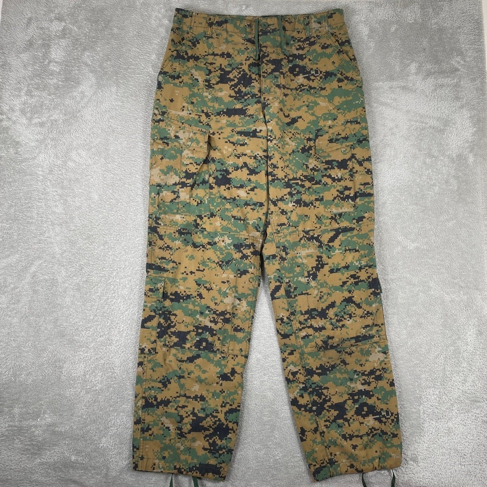 Propper Cargo Pants Mens 34x34 Green‎ Digital Camo MARPAT Tactical Ripstop